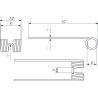 Dent de pirouette FORTSCHRITT 411008829KR