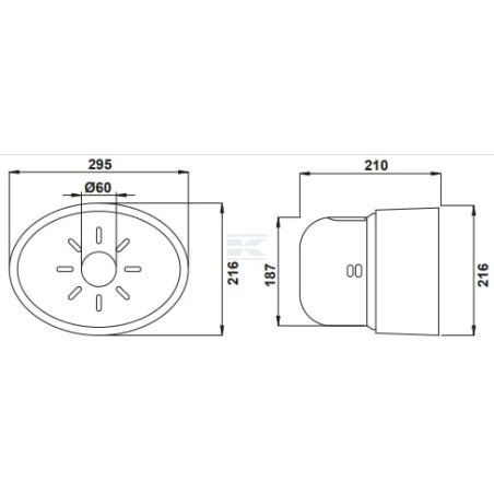 Cône de protection MECCANOPLAST 405055211