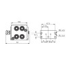 Multi coupleur FASTER 3P412434GMC