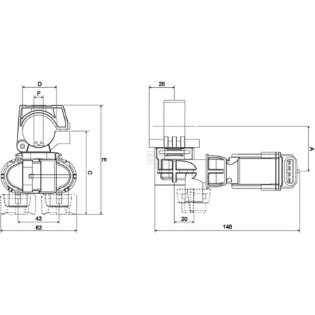 Porte-buse ARAG 4063T44A0