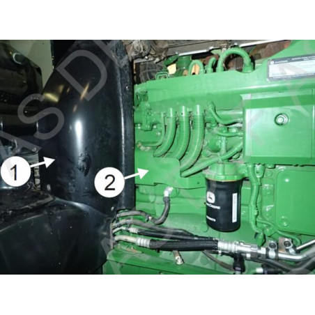 Chauffage moteur DEFA 412231APU