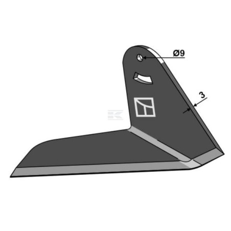 Couteau LEMKEN 41811077