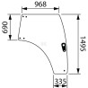Vitre LANDINI 4218158M3