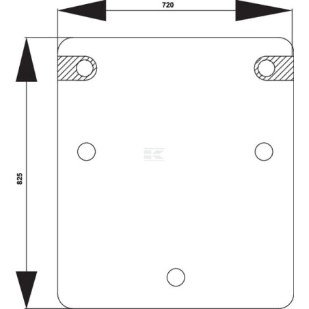 Vitre de toit SDF 442633010