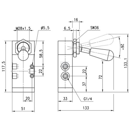 Distributeur CAMOZZI 434905