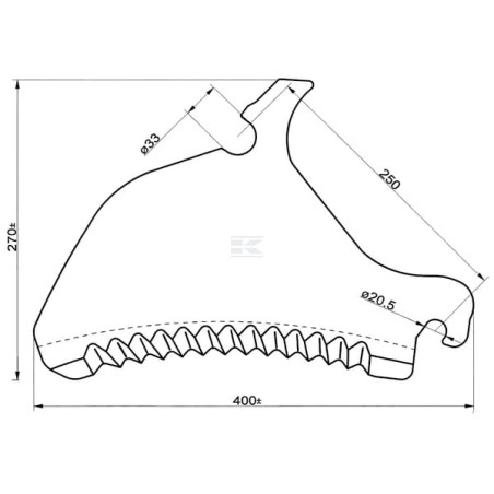 Couteau PÖTTINGER 434135N