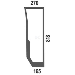 Pare-brise UNIVERSEL 44910447N