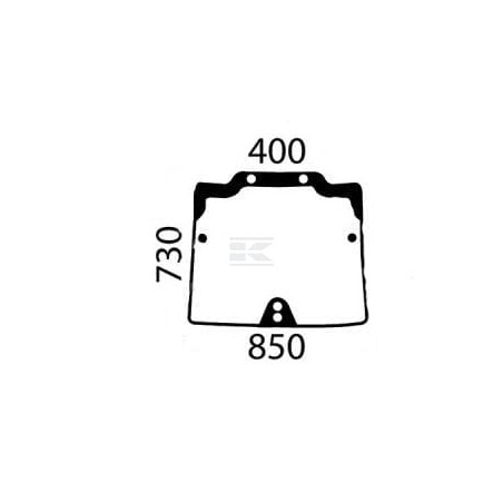 Pare-brise CASE IH 47127547