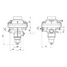 Soupape de remorque WABCO 4712080007
