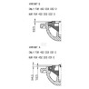 Tee d'attelage rouge WABCO 4522030310