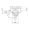 Tee d'attelage rouge WABCO 4522030310