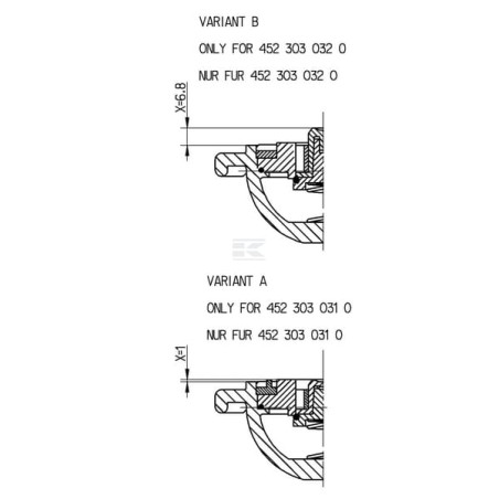 Raccord WABCO 4523030310