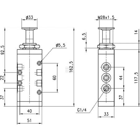 Distributeur CAMOZZI 454910