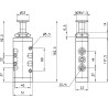 Distributeur CAMOZZI 454910