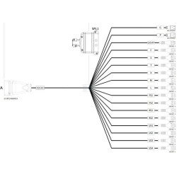 Câble de capteur multifonction ARAG 4679008110