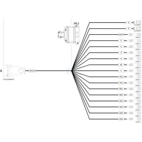 Câble de capteur multifonction ARAG 4679008110