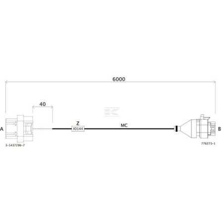 Câble de connexion ARAG 4675000120
