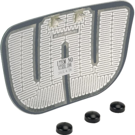 Verre de rétroviseur CNH 47589080