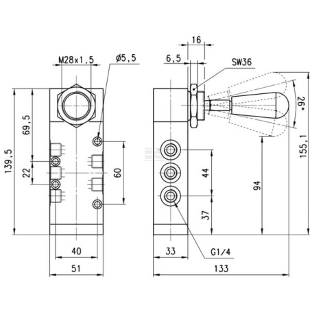 Distributeur CAMOZZI 474900