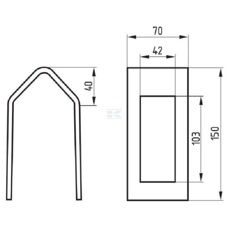 Fixation de dent UNIVERSEL 51101417000040