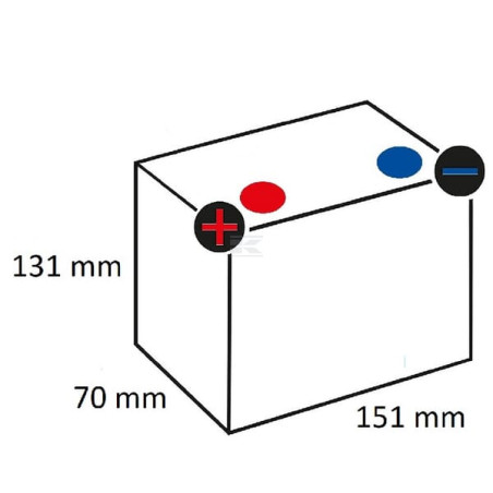 Batterie VARTA 512901022I314PS