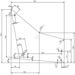 Vitre de porte UNIVERSEL 521017FM