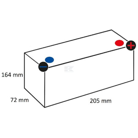 Batterie VARTA 516016018I314PS