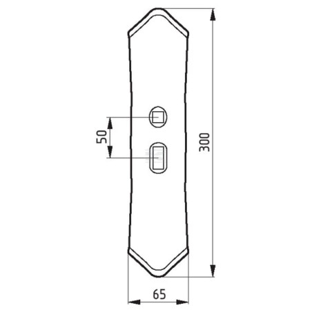 Pointe de cultivateur UNIVERSEL 5140A16