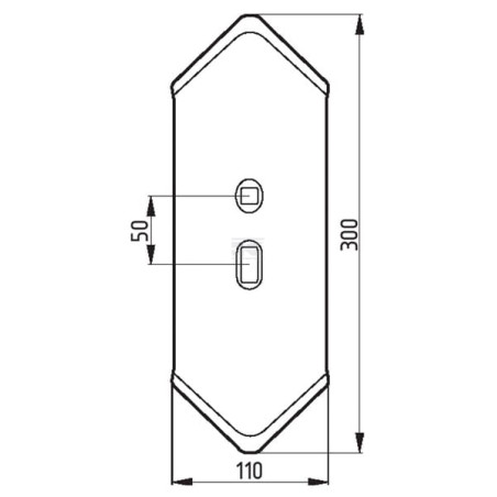 Pointe de cultivateur UNIVERSEL 5140A15