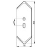 Pointe de cultivateur UNIVERSEL 5140A15