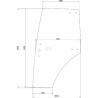 Vitre de porte gauche UNIVERSEL 5336909203N