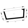 Vitre de porte AGCO 524810030320