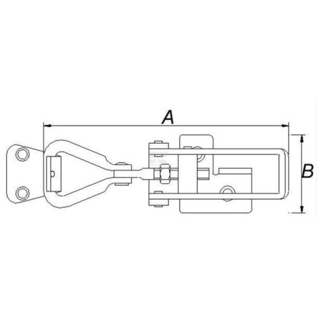Serrure réglable UNIVERSEL 542600307