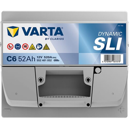 Batterie VARTA 552401052