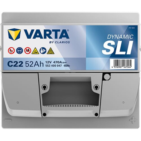 Batterie VARTA 552400047
