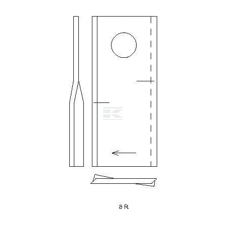 Couteau NIEMEYER 570444