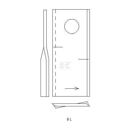 Couteau NIEMEYER 570445