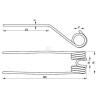 Dent de faneuse UNIVERSEL 56815260020420