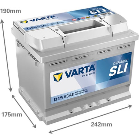 Batterie VARTA 563400061