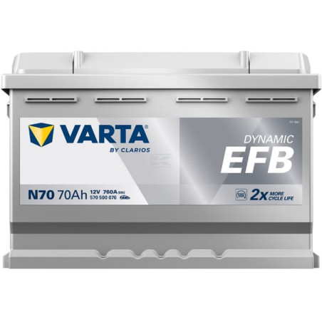 Batterie VARTA 570500076