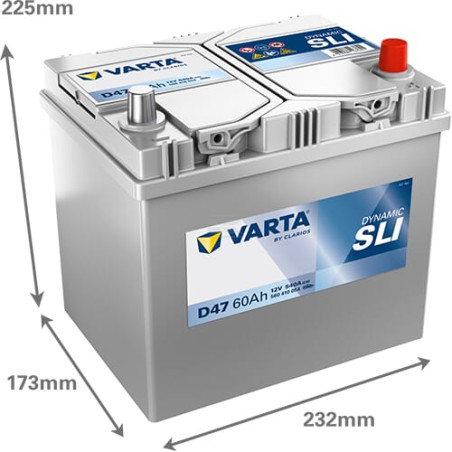 Batterie VARTA 560410054