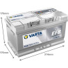 Batterie VARTA 575500073