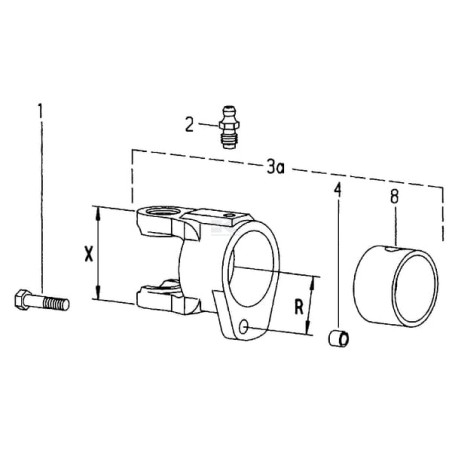 Moyeu WALTERSCHEID 571709