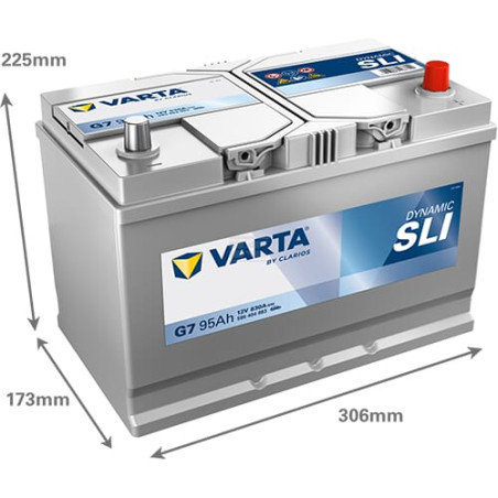 Batterie VARTA 595404083