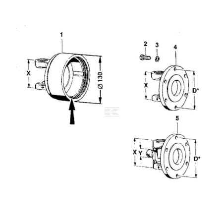 Kit WALTERSCHEID 59450080