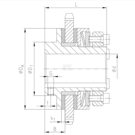 Limiteur de couple KTR 600100000040