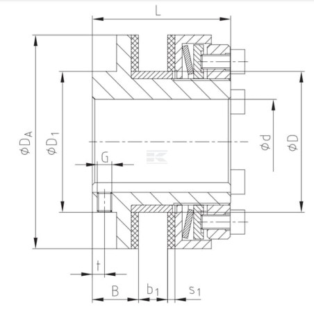 Limiteur de couple KTR 600100000040