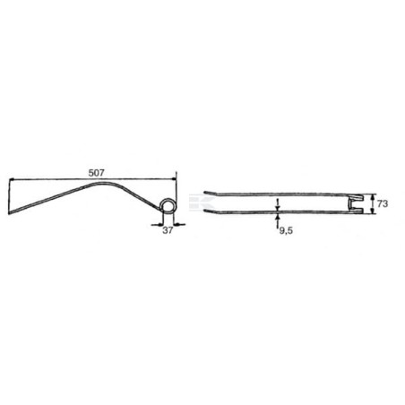 Dent de pirouette NIEMEYER 600050