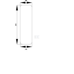 Pare-brise CLAAS 6000106467
