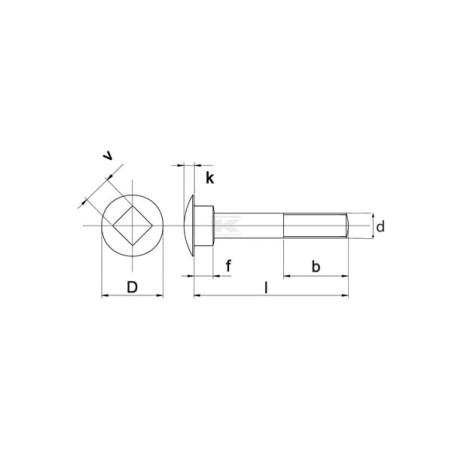 Boulon UNIVERSEL 6031670129B